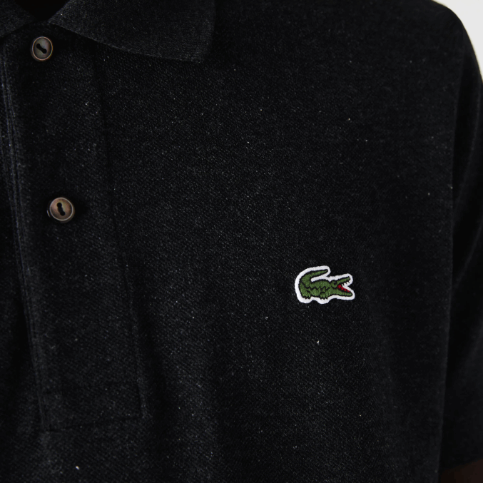 gris el6 VVL0A129 hombres Lacoste polo jaspeado original l.12.12