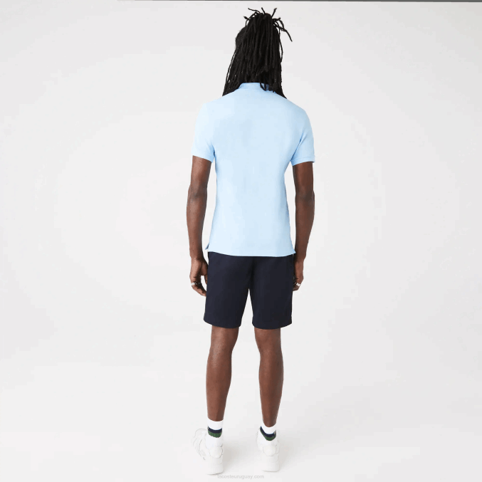 hbp azul VVL0A751 hombres Lacoste polo original l.12.12 slim fit