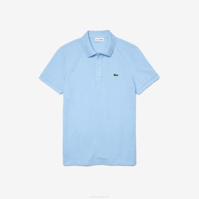 hbp azul VVL0A751 hombres Lacoste polo original l.12.12 slim fit