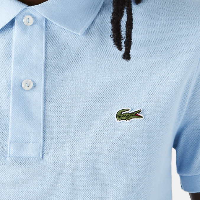 hbp azul VVL0A751 hombres Lacoste polo original l.12.12 slim fit