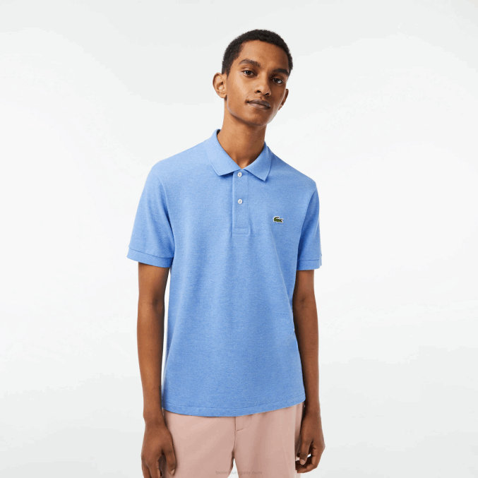 lomo azul kc9 VVL0A185 hombres Lacoste polo jaspeado original l.12.12