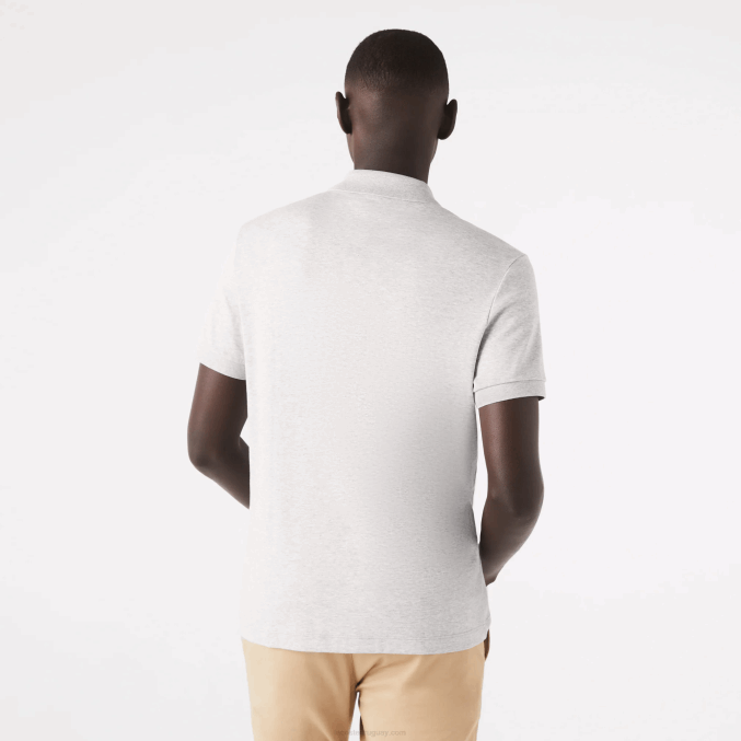 lomo gris cca VVL0A798 hombres Lacoste polo de algodón pima regular fit