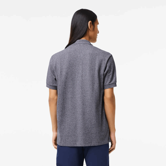 lomo gris e8g VVL0A126 hombres Lacoste polo jaspeado original l.12.12