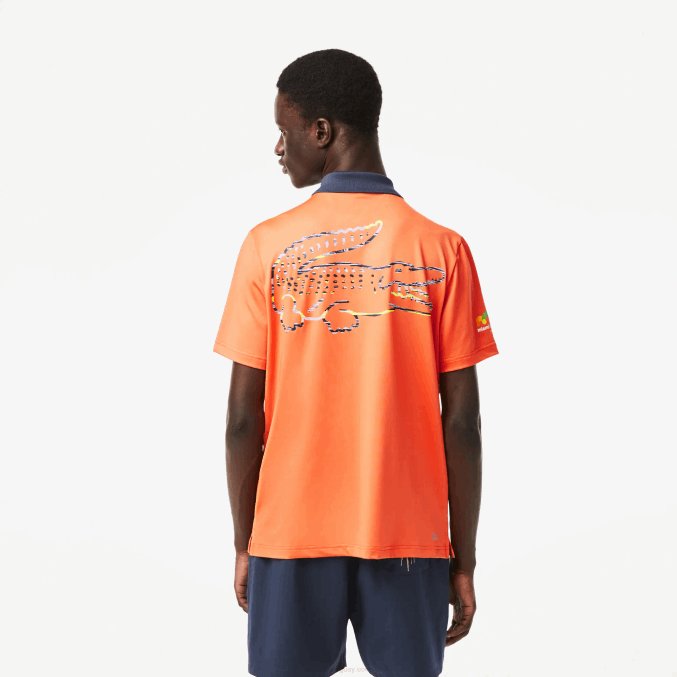 naranja 5qp VVL0A244 hombres Lacoste polo sport miami edición abierta