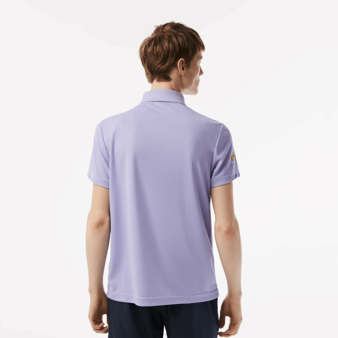 púrpura 3k0 VVL0A207 hombres Lacoste sport miami polo de piqué edición abierta