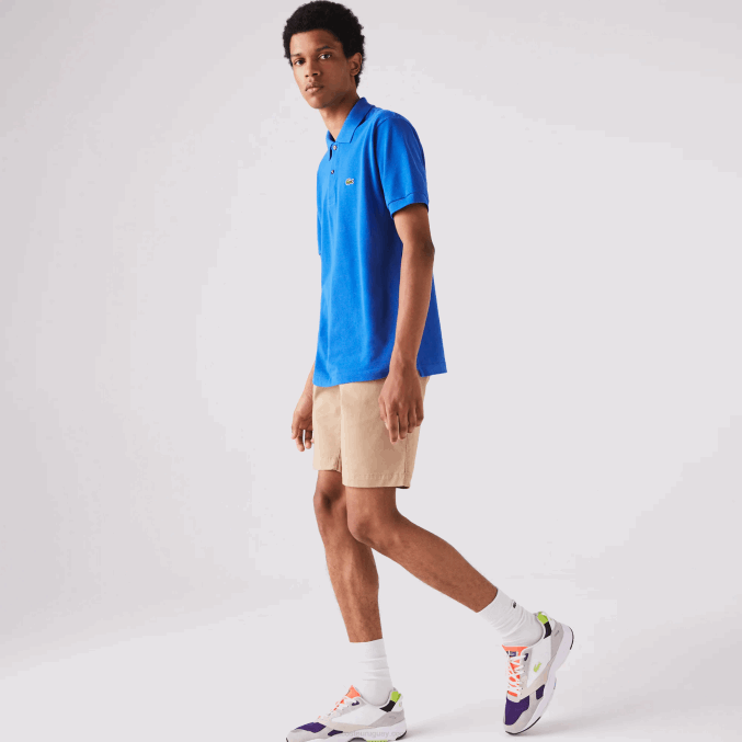 qpt azul VVL0A894 hombres Lacoste polo original l.12.12