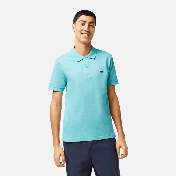 turquesa bvg VVL0A201 hombres Lacoste polo original l.12.12 slim fit