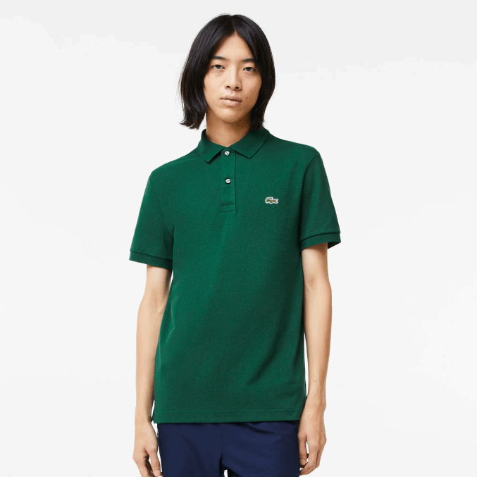 verde 132 VVL0A730 hombres Lacoste polo original l.12.12 slim fit
