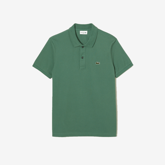 verde caqui kx5 VVL0A202 hombres Lacoste polo original l.12.12 slim fit