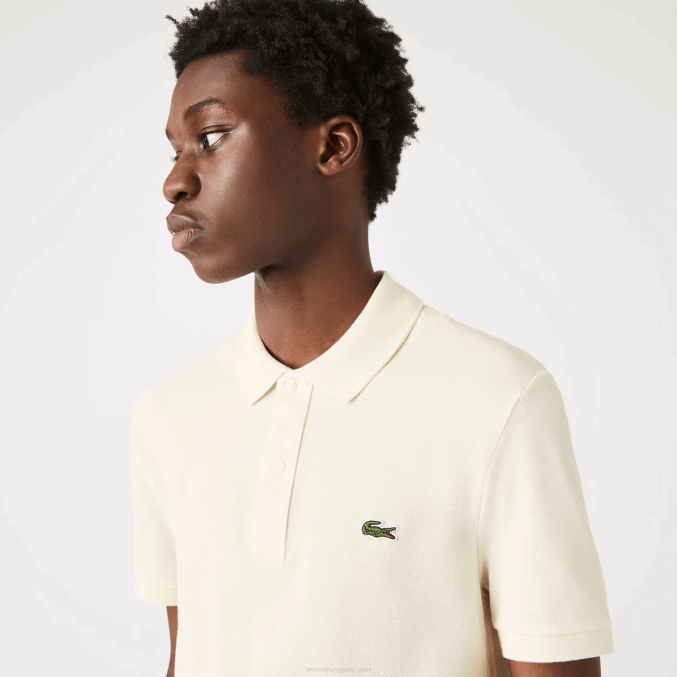 xfj blanco VVL0A159 hombres Lacoste polo original l.12.12 slim fit