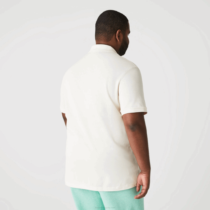 xfj blanco VVL0A159 hombres Lacoste polo original l.12.12 slim fit