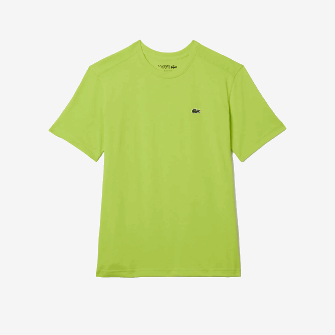 amarillo 90v VVL0A181 hombres Lacoste camiseta deportiva transpirable