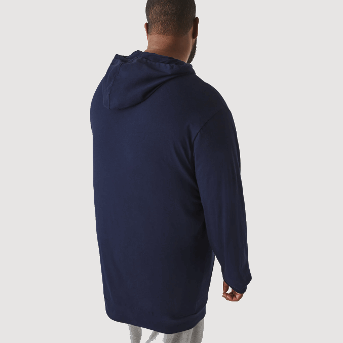 azul marino 166 VVL0A781 hombres Lacoste camiseta con capucha xl