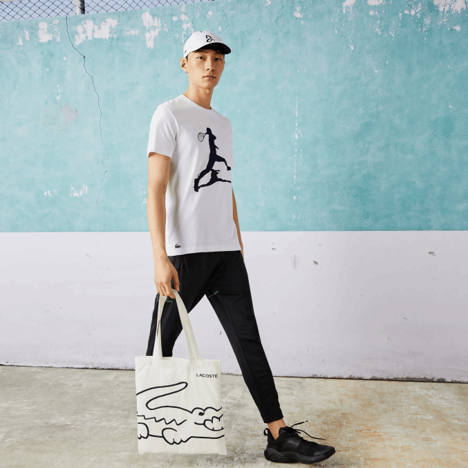 blanco 001 VVL0A1483 hombres Lacoste paquete sport x novak djokovic