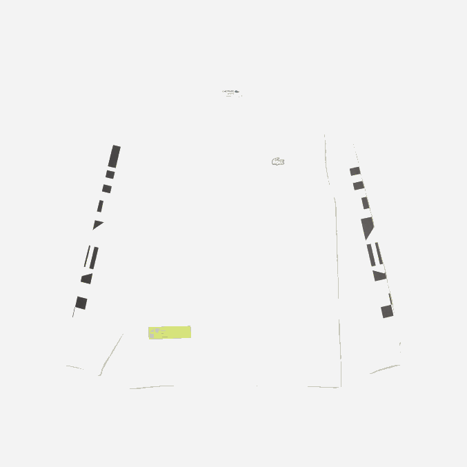 blanco 001 VVL0A796 hombres Lacoste camiseta holgada con estampado