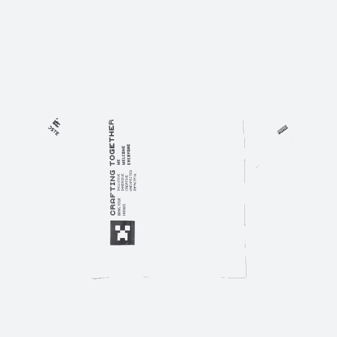 blanco 001 VVL0A853 hombrescamiseta de corte holgado de algodón orgánico lacoste x minecraft