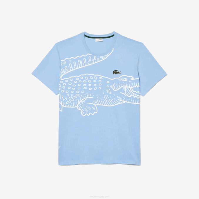 hbp azul VVL0A228 hombres Lacoste camiseta de punto holgada - tallas grandes - grande