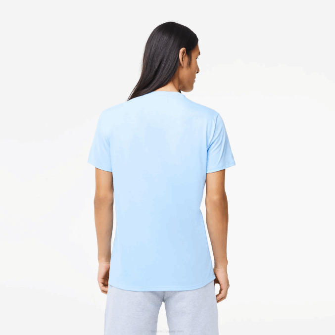hbp azul VVL0A680 hombres Lacoste camiseta de punto de algodón pima con cuello redondo
