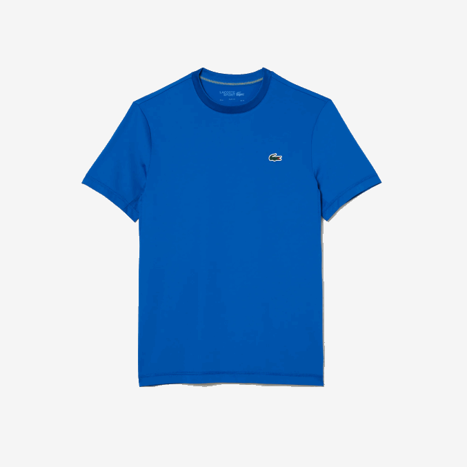 kxb azul VVL0A120 hombres Lacoste camiseta sport slim fit de punto elástico