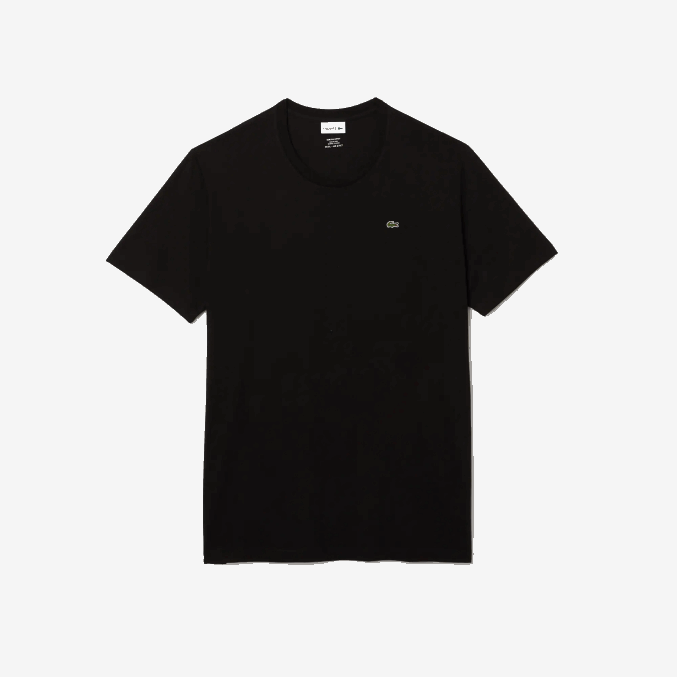 negro 031 VVL0A652 hombres Lacoste camiseta xl regular fit de punto de algodón pima