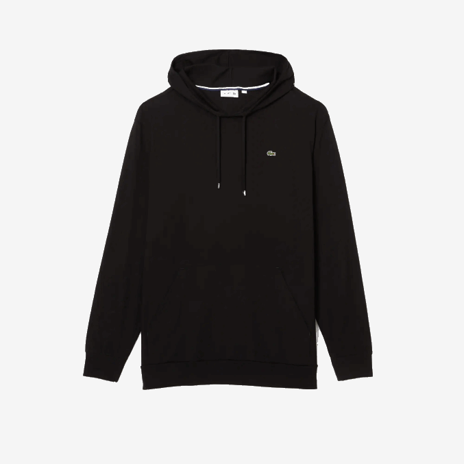 negro 031 VVL0A723 hombres Lacoste camiseta con capucha xl regular fit