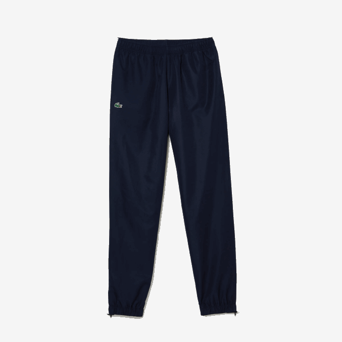 azul marino 423 VVL0A1172 hombres Lacoste chándal de tenis con estampado deportivo