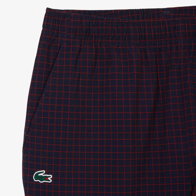 bqs rojo azul marino VVL0A268 hombres Lacoste conjunto jogger tennis x novak djokovic