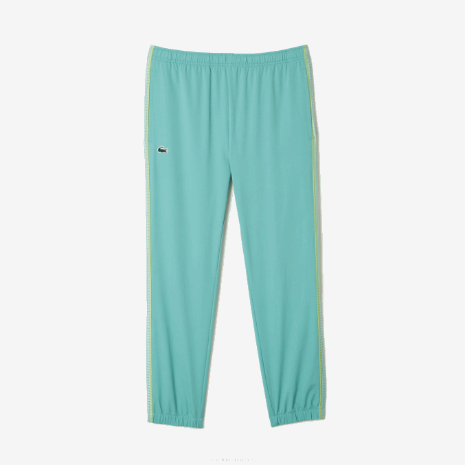 verde claro blanco amarillo xia VVL0A27 hombres Lacoste jogger de tenis con cuello alto