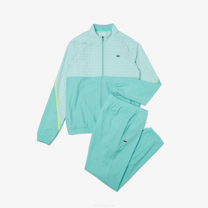 verde claro cr5 VVL0A270 hombres Lacoste conjunto jogger tennis x novak djokovic