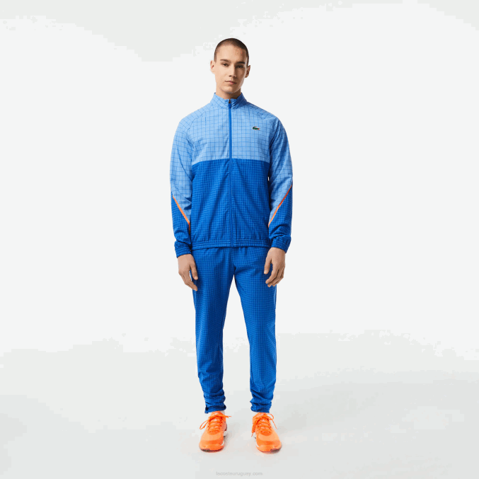 yiq azul VVL0A269 hombres Lacoste conjunto jogger tennis x novak djokovic