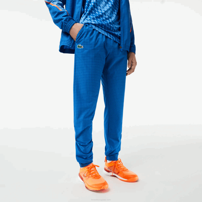 yiq azul VVL0A269 hombres Lacoste conjunto jogger tennis x novak djokovic