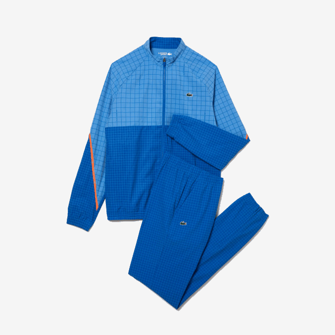 yiq azul VVL0A269 hombres Lacoste conjunto jogger tennis x novak djokovic