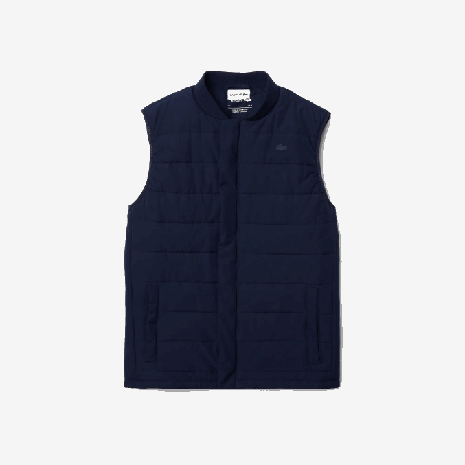 azul marino f65 VVL0A1279 hombres Lacoste chamarra chaleco sport x theo curin