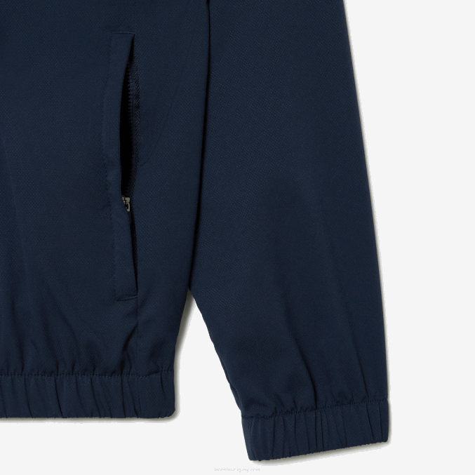 kxe azul VVL0A395 hombres Lacoste chamarra sport miami edición abierta
