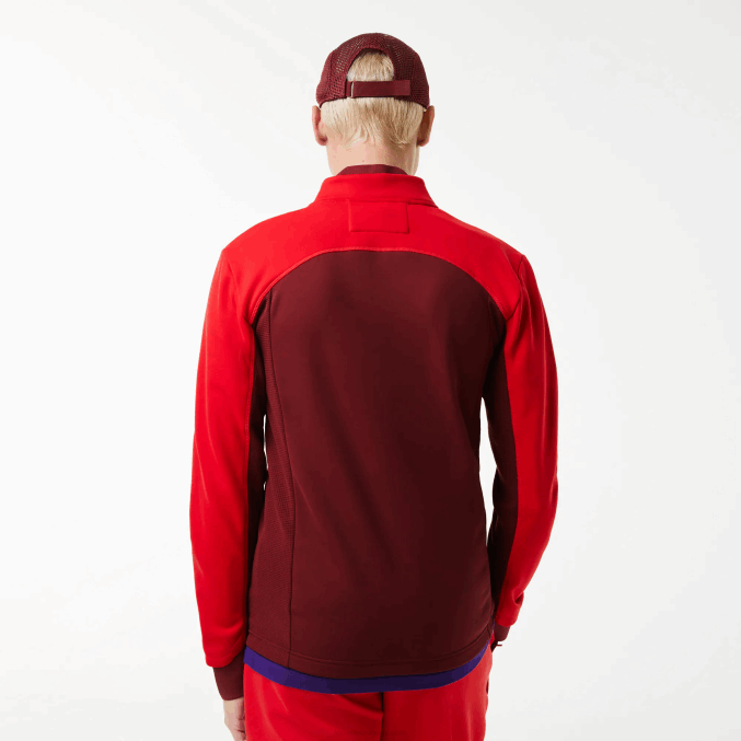 rojo burdeos 6hj VVL0A1076 hombres Lacoste chaqueta térmica deportiva de golf