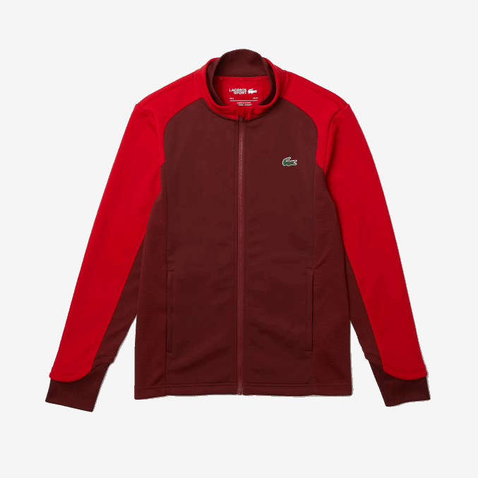 rojo burdeos 6hj VVL0A1076 hombres Lacoste chaqueta térmica deportiva de golf