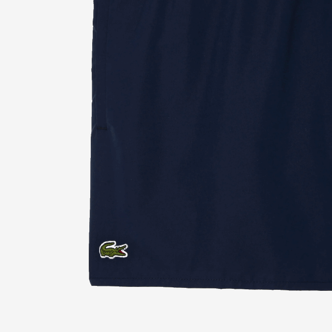 azul marino verde 802 VVL0A536 hombres Lacoste shorts de baño ligeros de secado rápido
