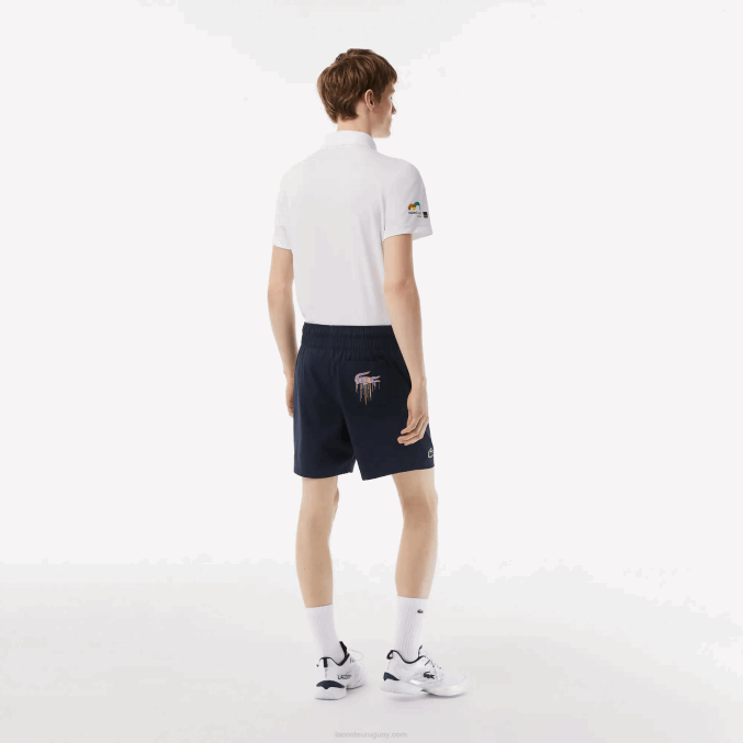 kxe azul VVL0A472 hombres Lacoste shorts sport miami edición abierta