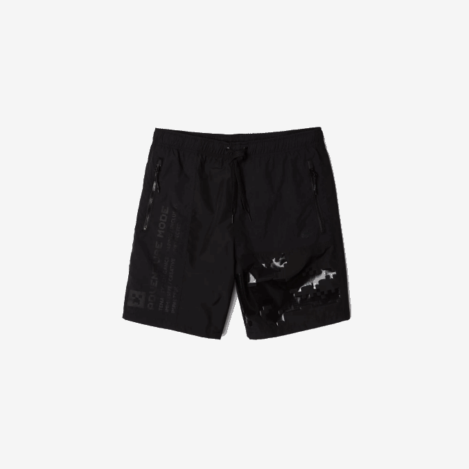 negro 031 VVL0A1634 hombres Lacoste bermudas de nailon live x minecraft
