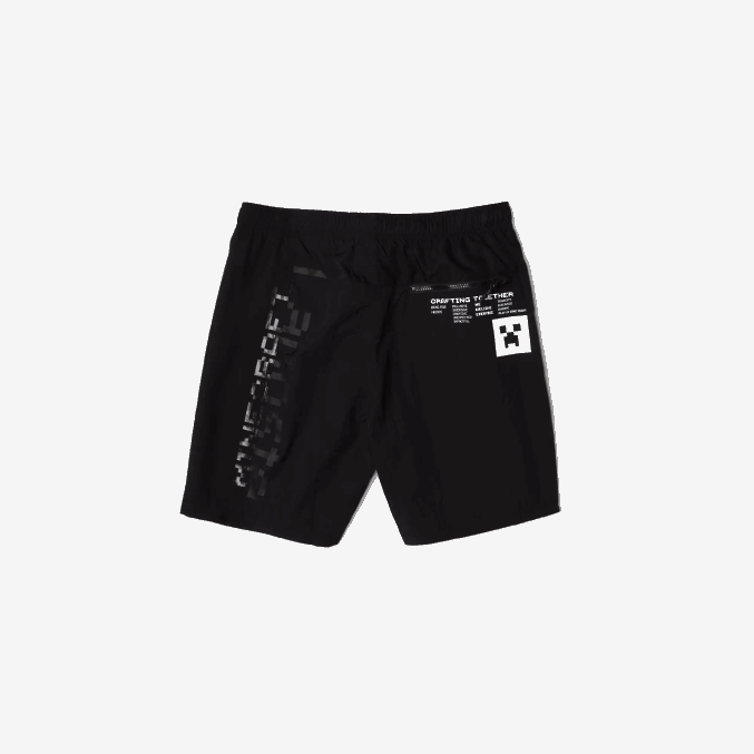 negro 031 VVL0A1634 hombres Lacoste bermudas de nailon live x minecraft