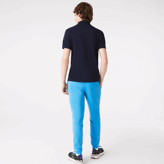 azul 4xa VVL0A1086 hombres Lacoste pantalones de chándal tapered fit