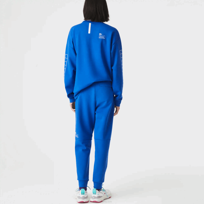 azul k1q VVL0A975 hombres Lacoste pantalones de chándal de corte slim con logo