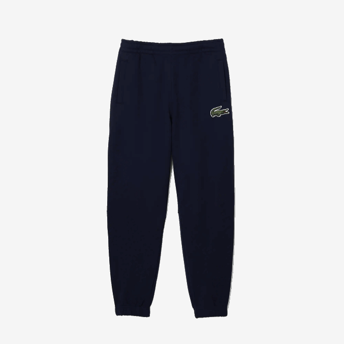 azul marino 166 VVL0A1049 hombres Lacoste pantalones de chándal de algodón orgánico