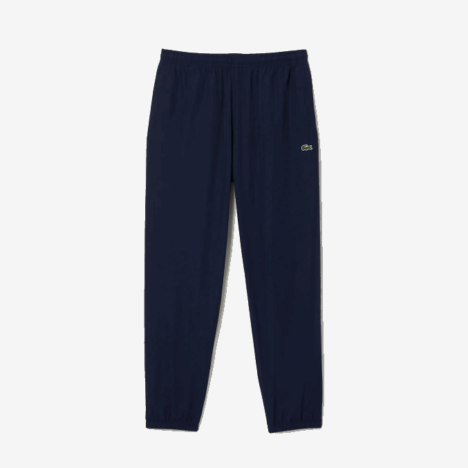 azul marino 166 VVL0A332 hombres Lacoste pantalones de chándal repelentes al agua regular fit