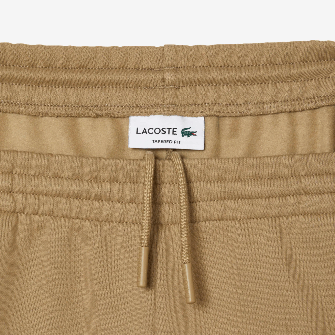 beige cb8 VVL0A350 hombres Lacoste pantalones de chándal tapered fit