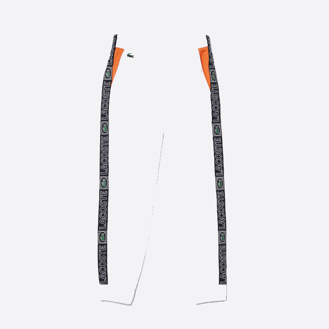 blanco naranja azul marino asr VVL0A1120 hombres Lacoste pantalones deportivos de chándal con bandas de la marca