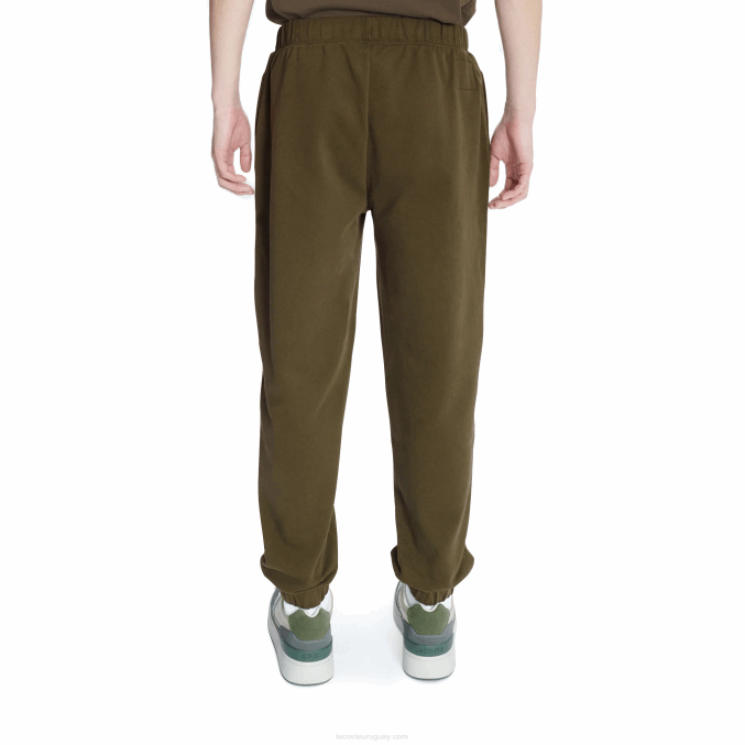 caqui verde wtw VVL0A1196 hombreslacoste x a.p.c. pantalones de chándal de felpa de algodón