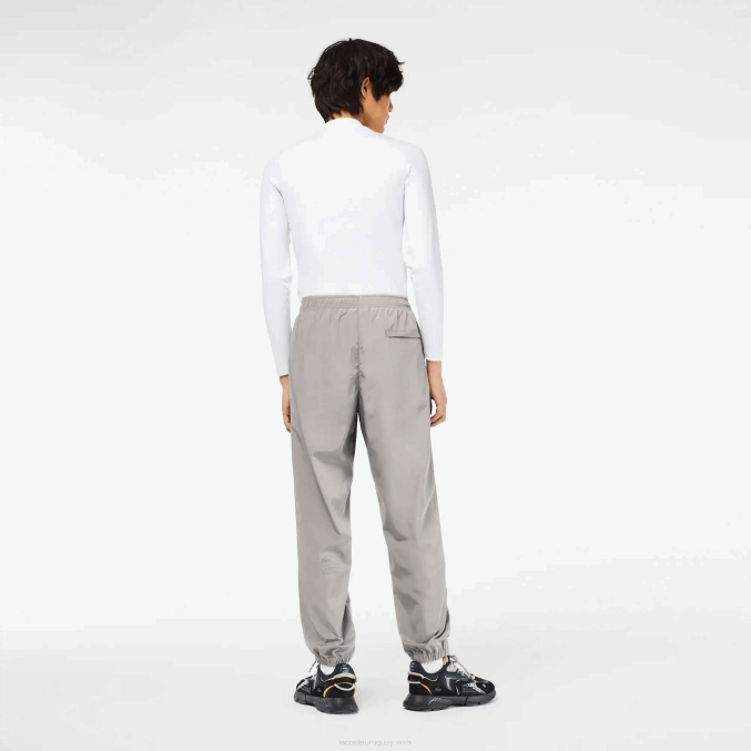 kzw gris VVL0A303 hombres Lacoste pantalones de chándal con coordenadas gps
