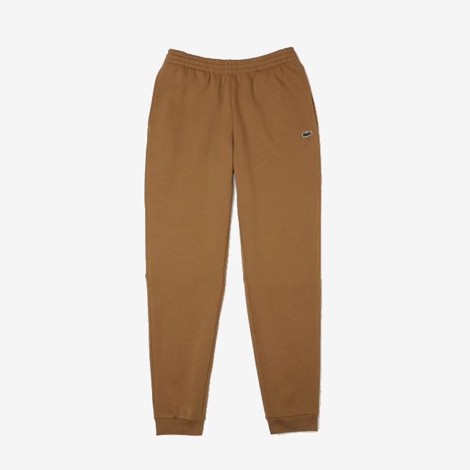 marrón z0w VVL0A1025 hombres Lacoste pantalones de chándal tapered fit
