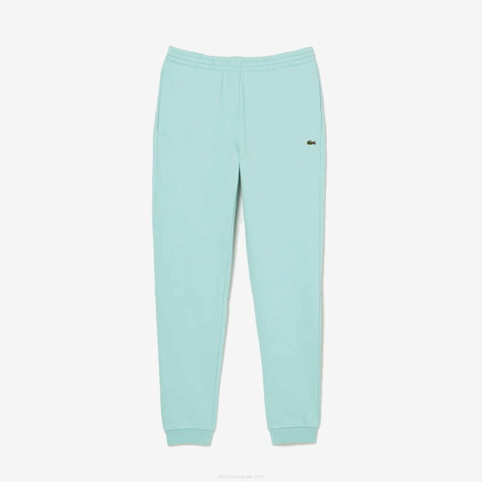 menta lgf VVL0A345 hombres Lacoste pantalones de chándal tapered fit